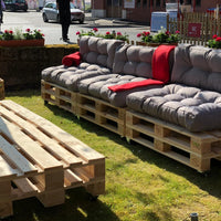 Palettenlounge - Palettenhochzeit